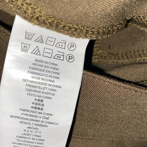Michael Kors olive green pants size 10 - Picture 9 of 9